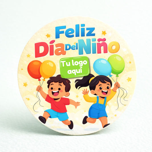 OBLEAS RELLENAS PERSONALIZADAS DISEÑ0 #1249-6 DIA DEL NIÑO