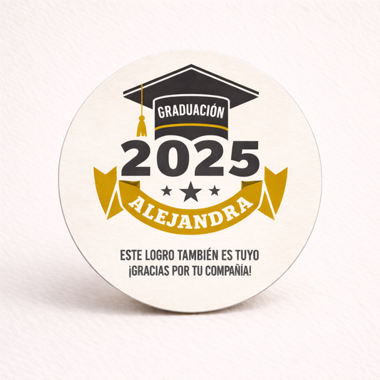 OBLEAS RELLENAS PERSONALIZADAS DISEÑO 5672-6 GRADUACIÓN