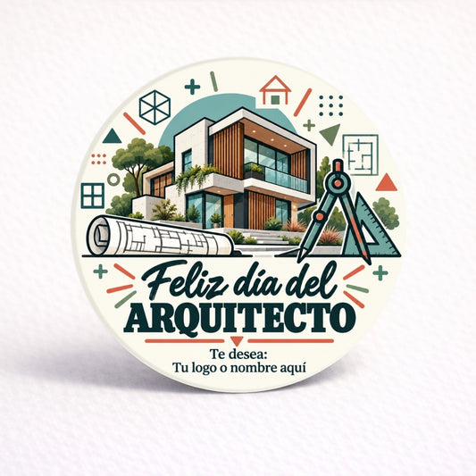 OBLEAS RELLENAS PERSONALIZADAS DISEÑO #4386 DIA DEL ARQUITECTO