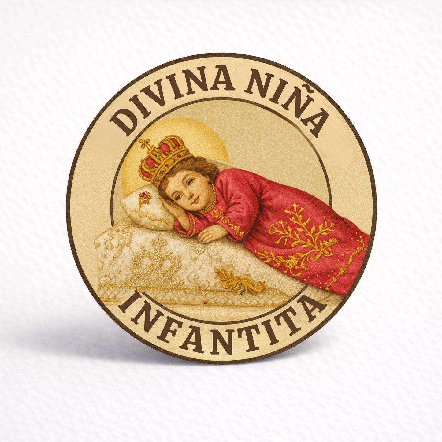 OBLEAS RELLENAS PERSONALIZADAS DISEÑO #4894-12 RELIGIOSO DIVINA NIÑA INFANTITA
