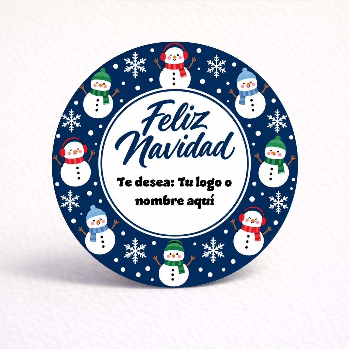 OBLEAS RELLENAS PERSONALIZADAS DISEÑO #3609-3 NAVIDAD