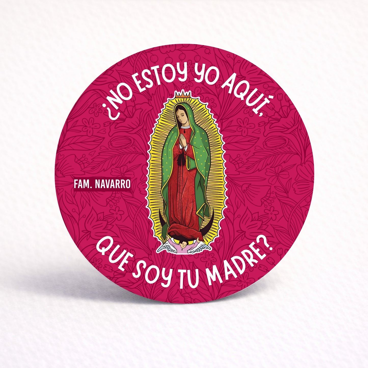 OBLEAS RELLENAS PERSONALIZADAS DISEÑO RELIGIOSO #8290-2 VIRGEN DE GUADALUPE