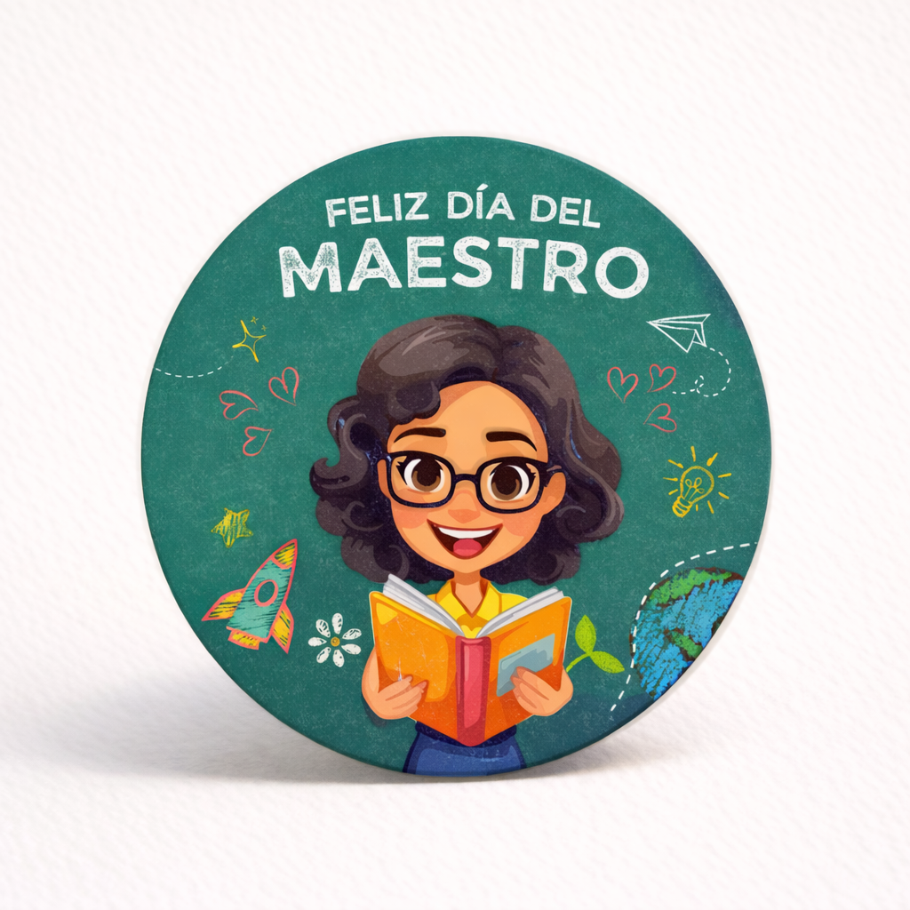 OBLEAS RELLENAS PERSONALIZADAS DISEÑ0 #2747-7 DÍA DEL MAESTRO