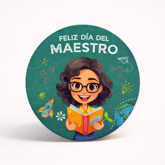 OBLEAS RELLENAS PERSONALIZADAS DISEÑ0 #2747-7 DÍA DEL MAESTRO