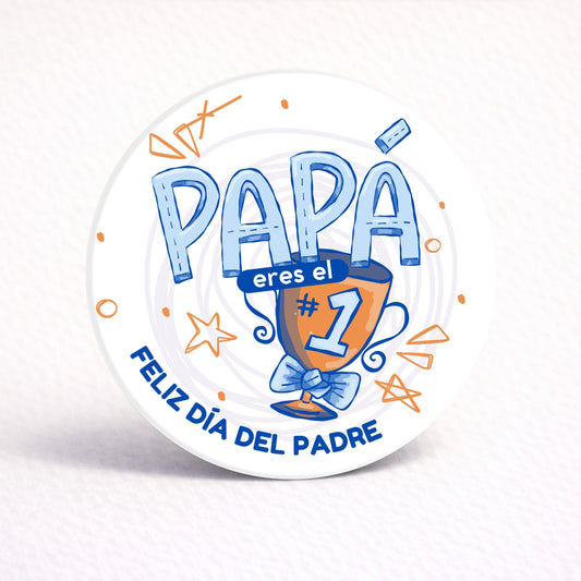 OBLEAS RELLENAS PERSONALIZADAS DISEÑ0 7015-4 DÍA DEL PADRE