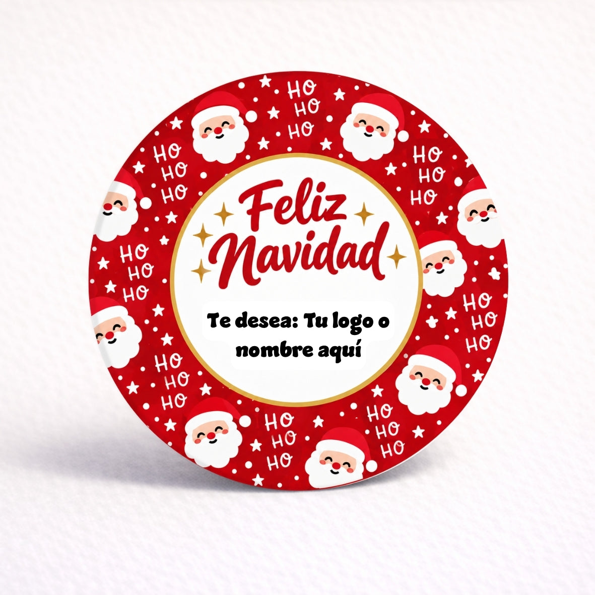 OBLEAS RELLENAS PERSONALIZADAS DISEÑO #3609-5 NAVIDAD