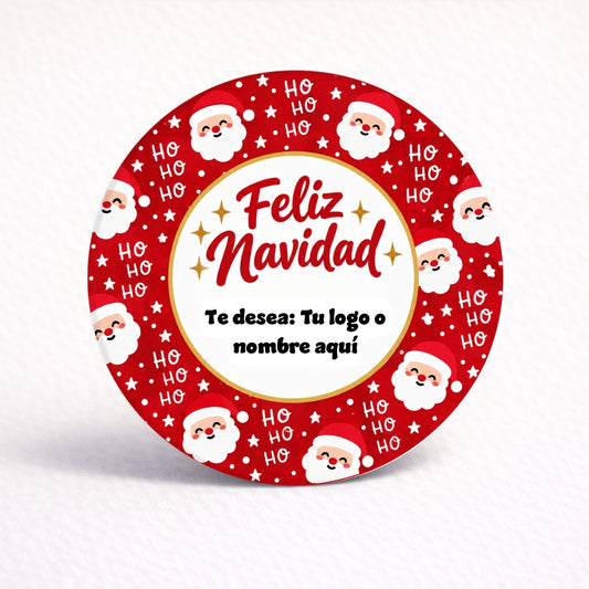 OBLEAS RELLENAS PERSONALIZADAS DISEÑO #3609-5 NAVIDAD