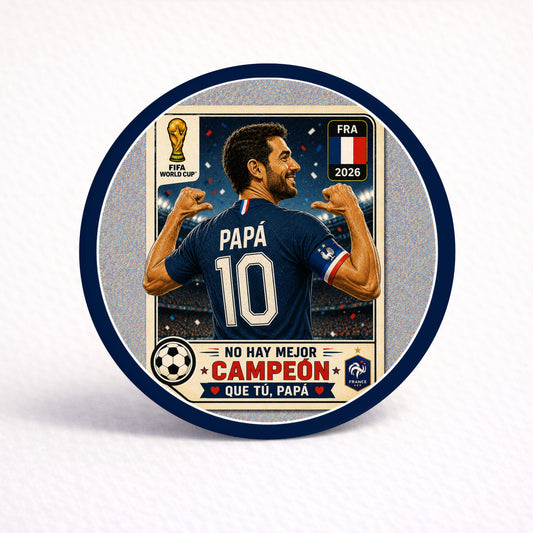 OBLEAS RELLENAS PERSONALIZADAS DISEÑO #8523-13 MUNDIAL FÚTBOL DIA DEL PADRE