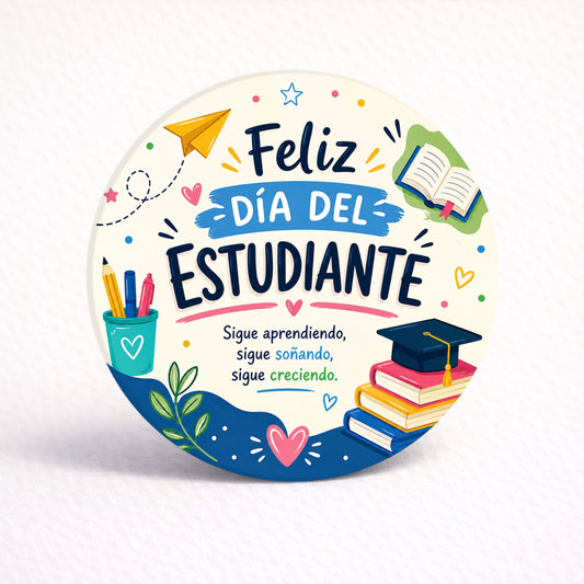 OBLEAS RELLENAS PERSONALIZADAS DISEÑO #5783-1 DÍA DEL ESTUDIANTE