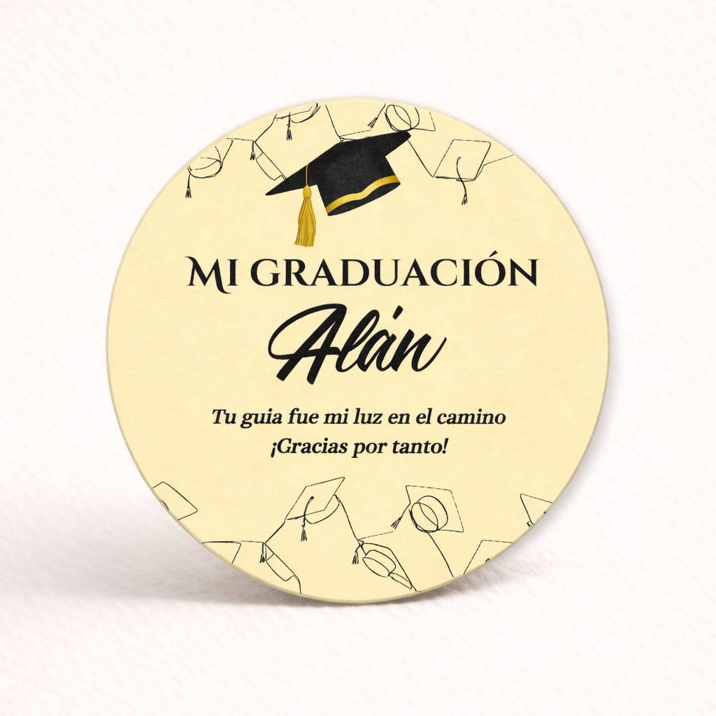 OBLEAS RELLENAS PERSONALIZADAS DISEÑO 5672-3 GRADUACIÓN