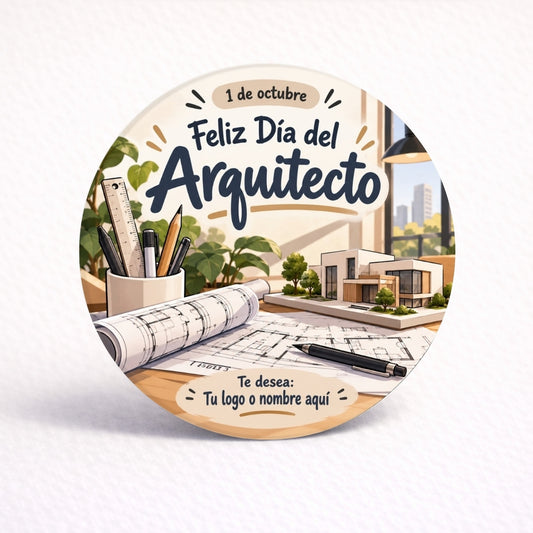 OBLEAS RELLENAS PERSONALIZADAS DISEÑO #4386 DIA DEL ARQUITECTO