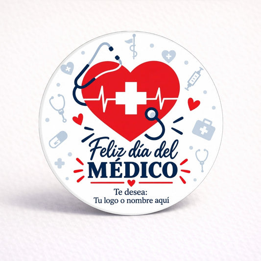 OBLEAS RELLENAS PERSONALIZADAS DISEÑO #4837-1 DIA DEL MÉDICO