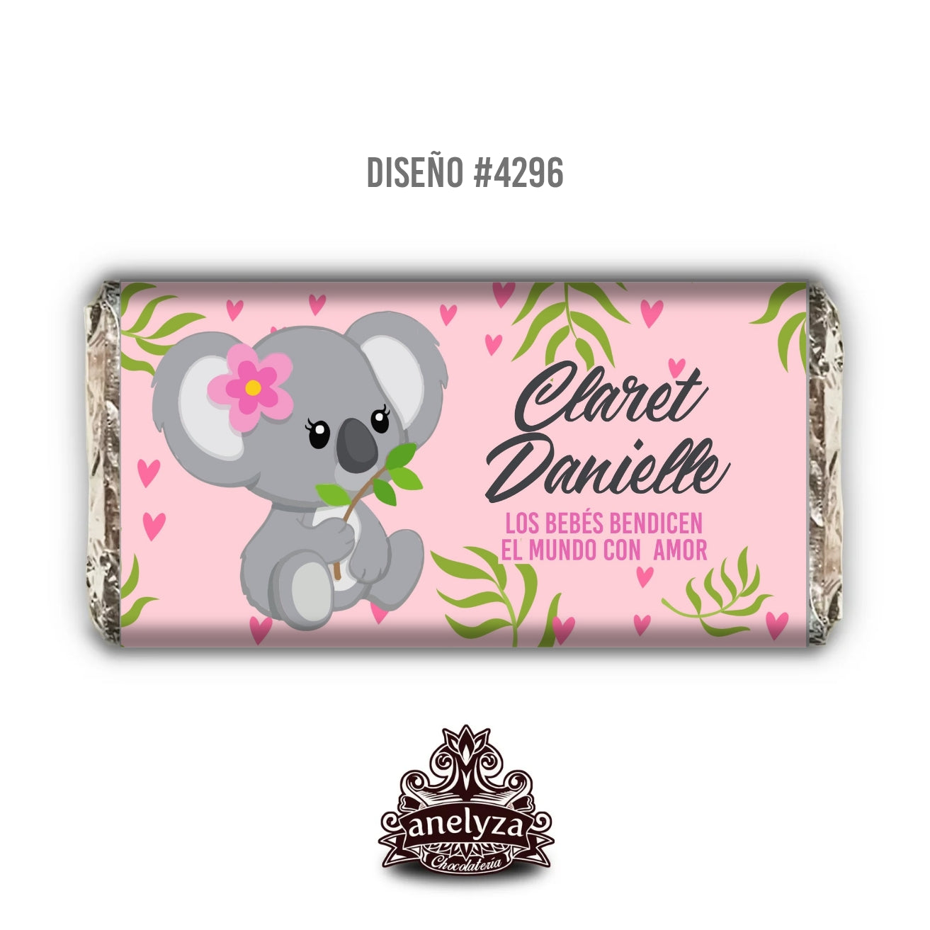 DESIGN #4296 KOALA BIRTH/BABY SHOWER