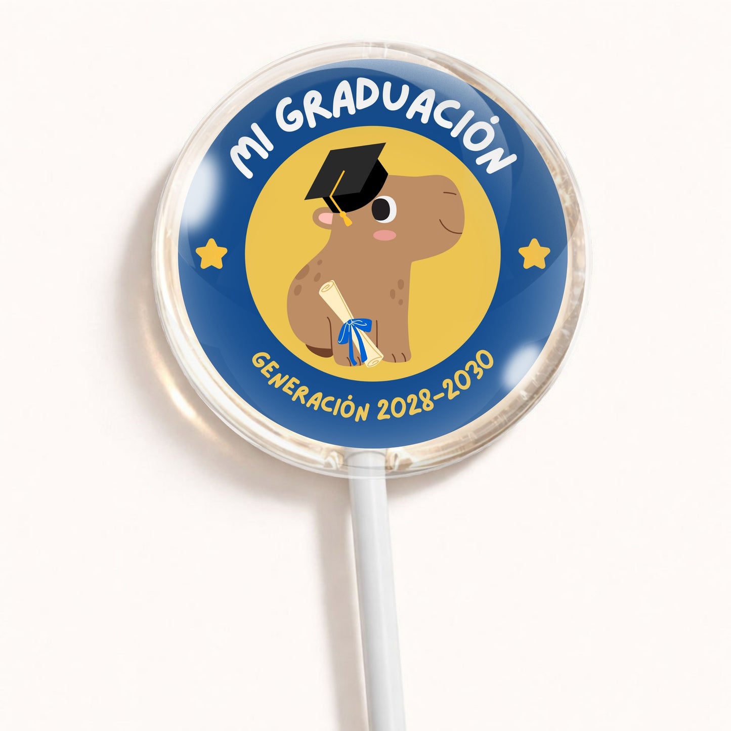 PALETAS DE CARAMELO PERSONALIZADAS DISEÑO #5672-7 GRADUACIÓN