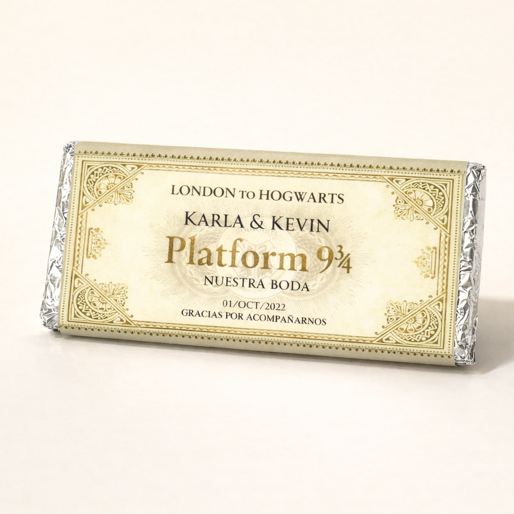 DESIGN #46049 TICKET HARRY POTTER CHILDREN'S PARTIES WEDDINGS XV YEARS