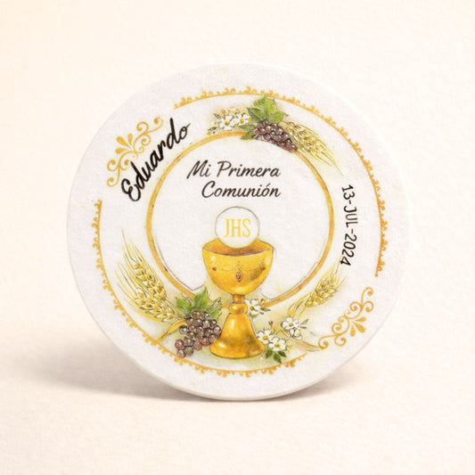 OBLEAS RELLENAS PERSONALIZADAS DISEÑO #6688 PRIMERA COMUNIÓN