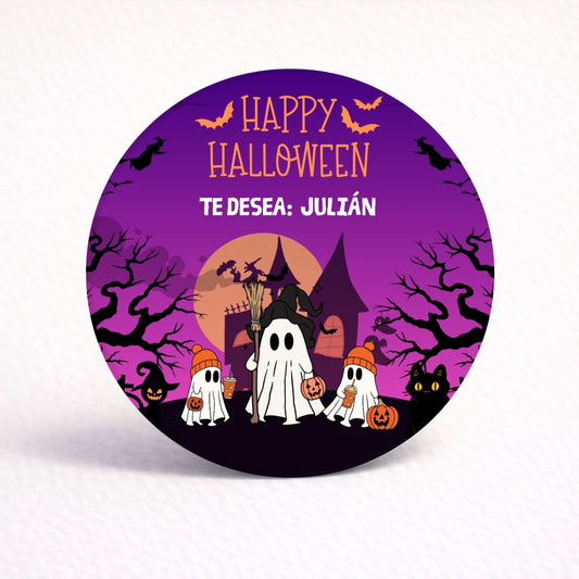 OBLEAS RELLENAS PERSONALIZADAS DISEÑO #311 HALLOWEEN