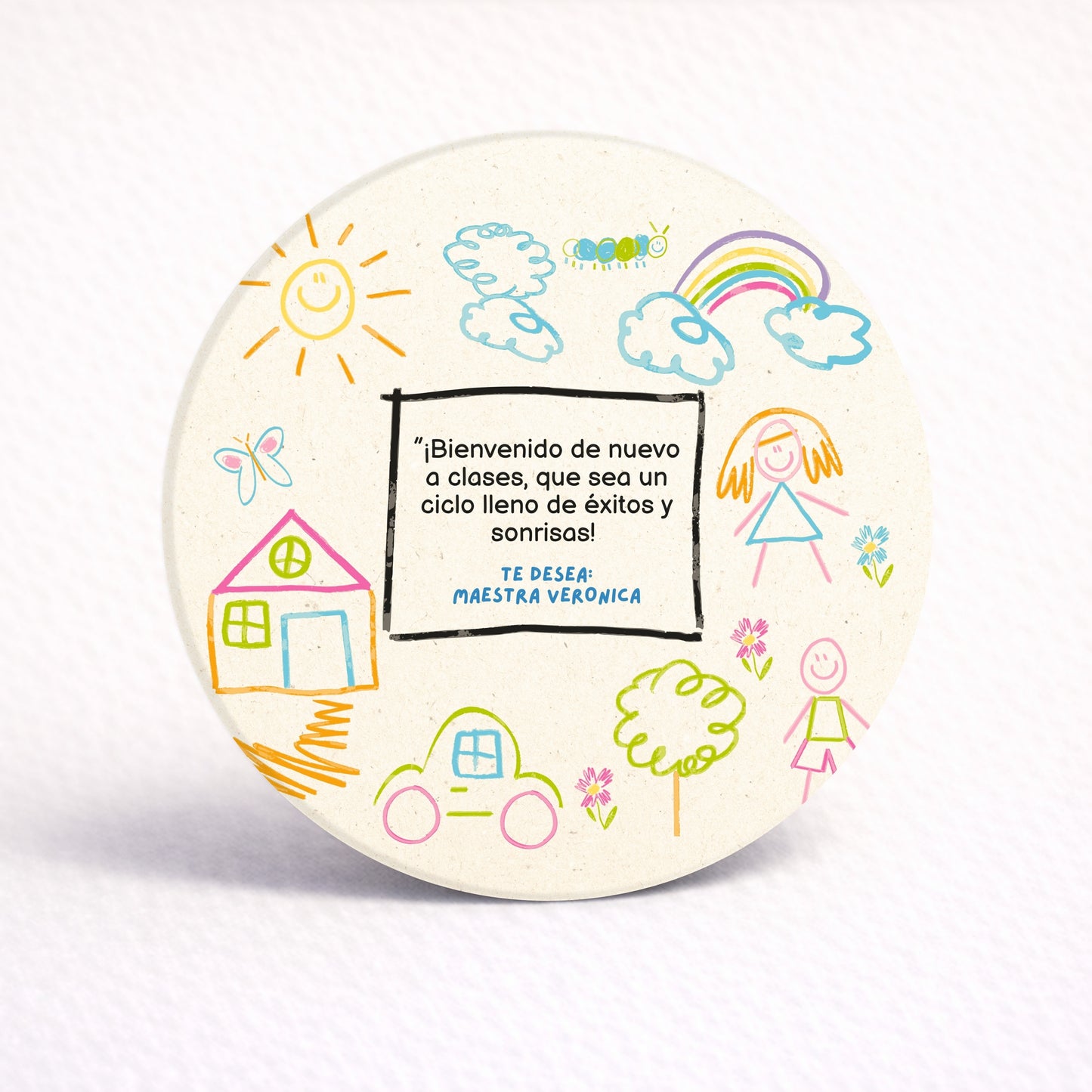 OBLEAS RELLENAS PERSONALIZADAS DISEÑO #4362-10 REGRESO A CLASES
