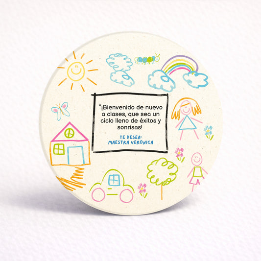 OBLEAS RELLENAS PERSONALIZADAS DISEÑO #4362-10 REGRESO A CLASES