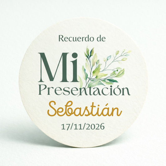 OBLEAS RELLENAS PERSONALIZADAS DISEÑO #6202-5 PRESENTACIÓN DE 3 AÑOS
