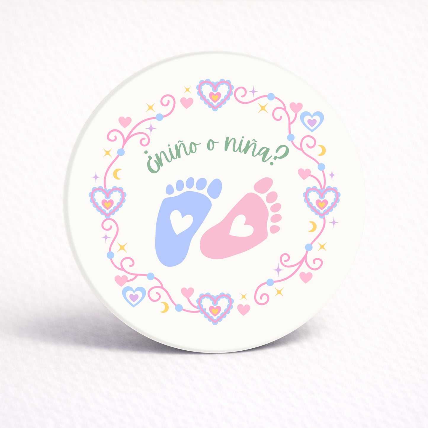 OBLEAS RELLENAS PERSONALIZADAS DISEÑO #0515-1 REVELACIÓN DE SEXO
