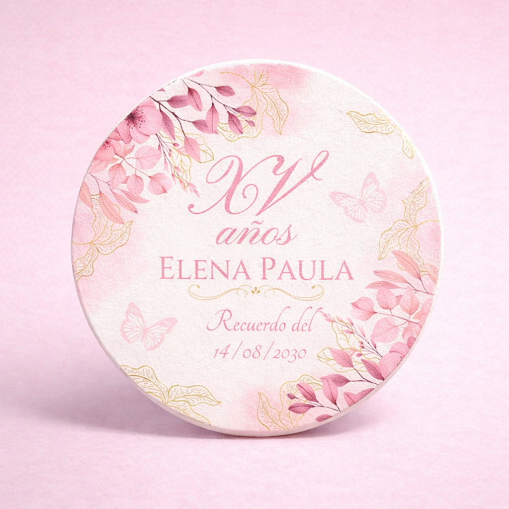 OBLEAS RELLENAS PERSONALIZADAS DISEÑO 0450-2 XV AÑOS
