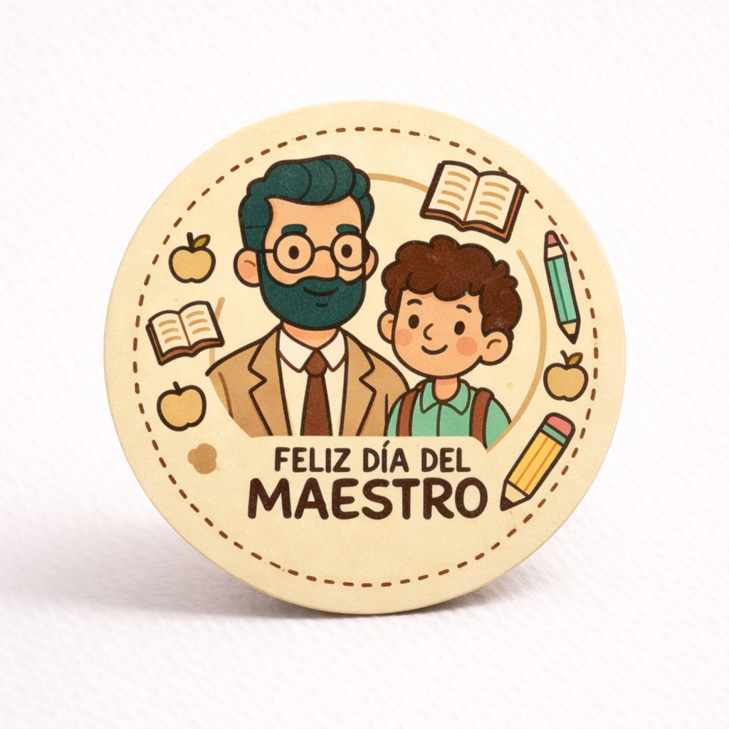OBLEAS RELLENAS PERSONALIZADAS DISEÑ0 #2747-1 DÍA DEL MAESTRO