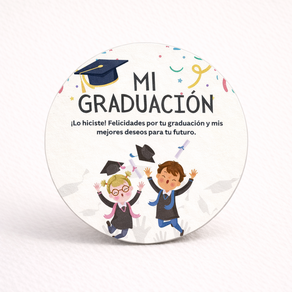 OBLEAS RELLENAS PERSONALIZADAS DISEÑO 5672-5 GRADUACIÓN