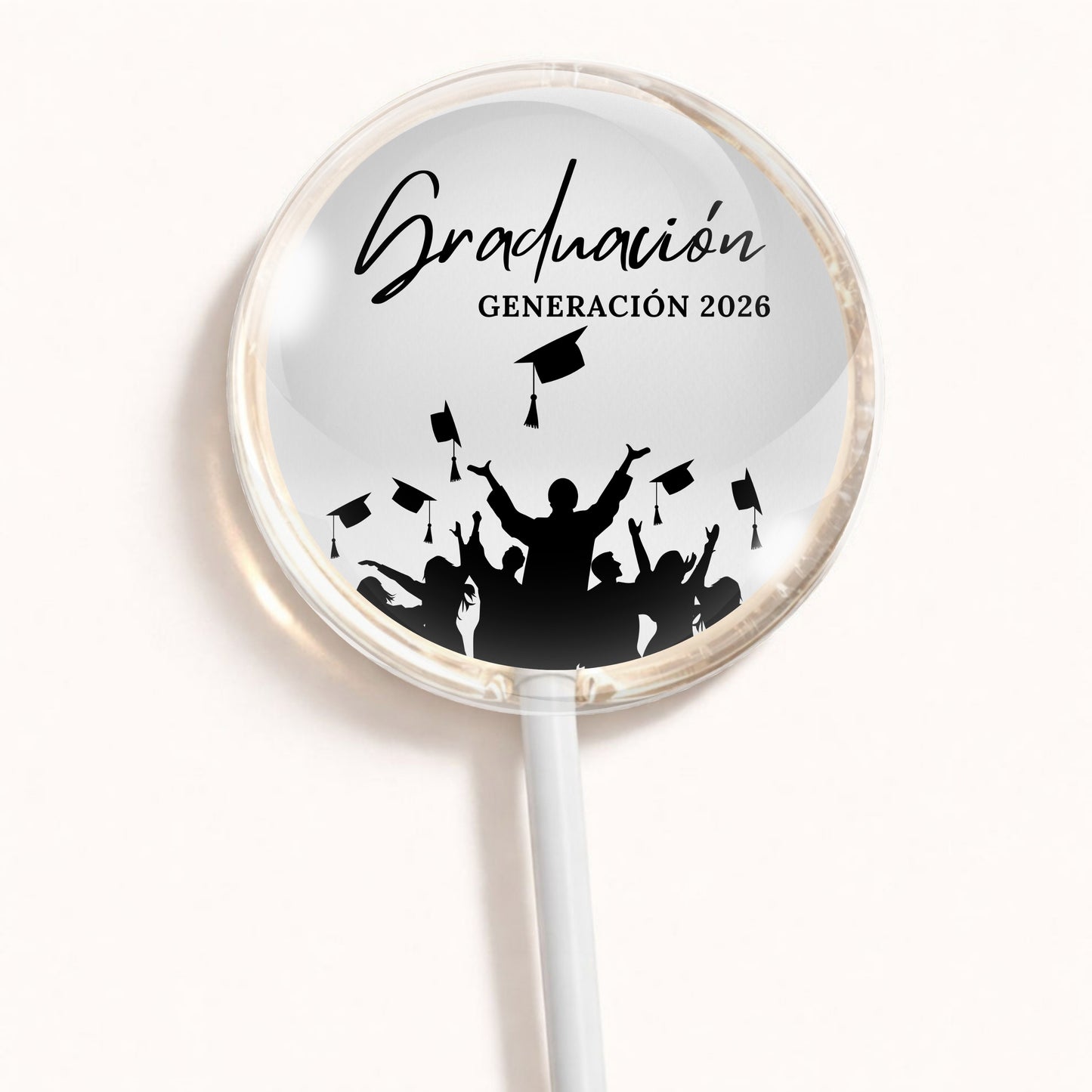PALETAS DE CARAMELO PERSONALIZADAS DISEÑO #5672-3 GRADUACIÓN