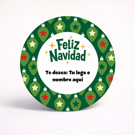 OBLEAS RELLENAS PERSONALIZADAS DISEÑO #3609-4 NAVIDAD