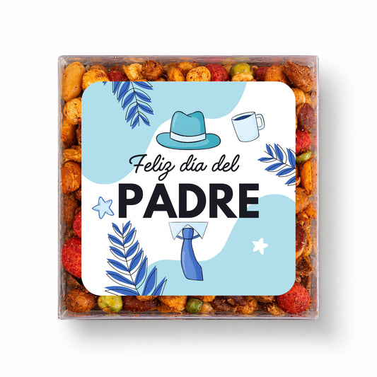 CAJA DE BOTANA PERSONALIZADA DISEÑO #5728-2 DIA DEL PADRE