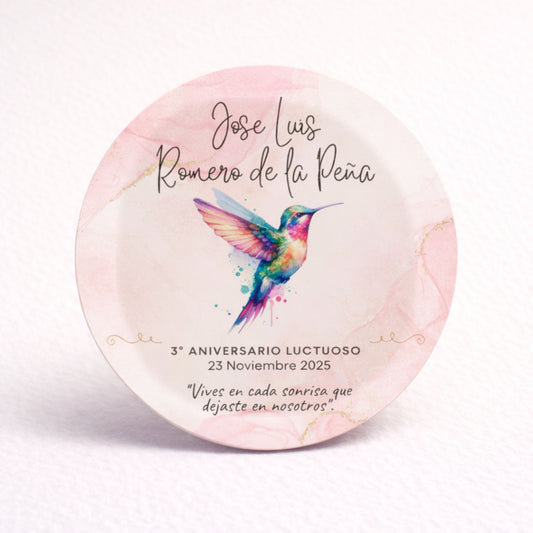 OBLEAS RELLENAS PERSONALIZADAS DISEÑO #6374-12 ANIVERSARIO LUCTUOSO