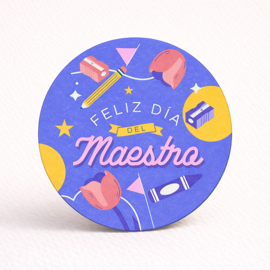 OBLEAS RELLENAS PERSONALIZADAS DISEÑ0 #2747-17 DÍA DEL MAESTRO