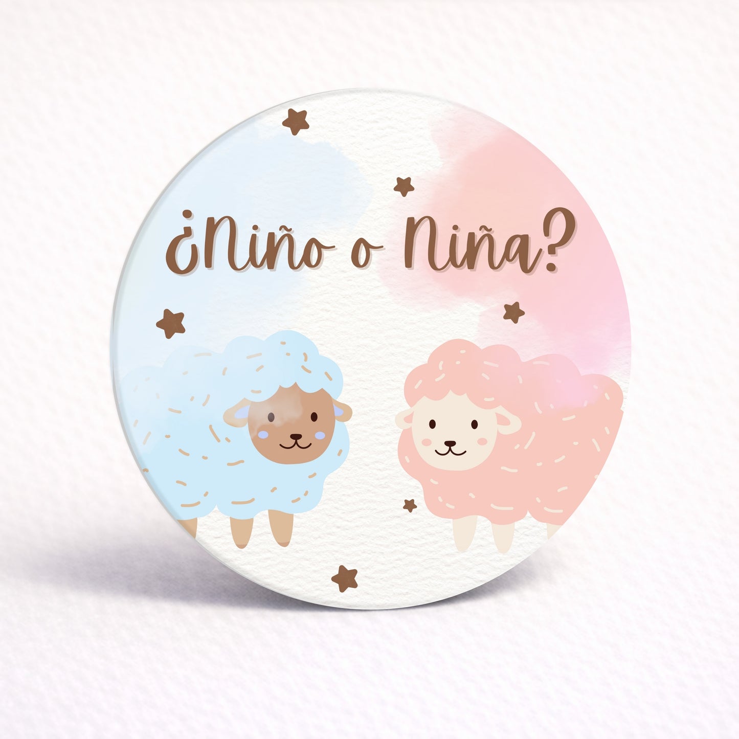 OBLEAS RELLENAS PERSONALIZADAS DISEÑO #0515-6 REVELACIÓN DE SEXO