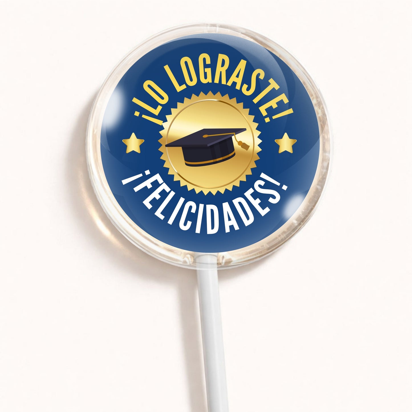 PALETAS DE CARAMELO PERSONALIZADAS DISEÑO #5672-1 GRADUACIÓN