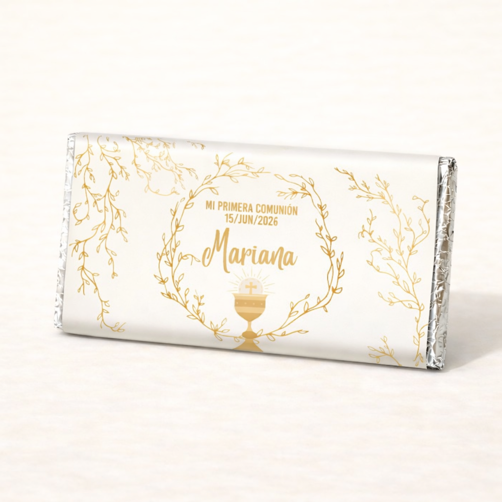 DESIGN #4671 GOLD BAPTISM/FIRST COMMUNION