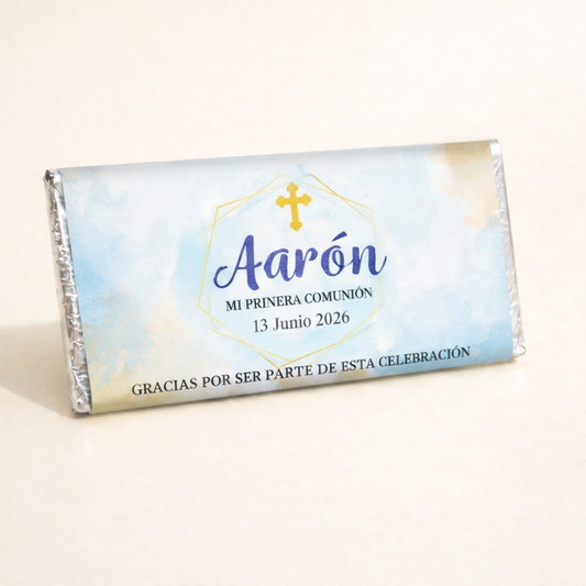 DESIGN #1840 BLUE BAPTISM/FIRST COMMUNION