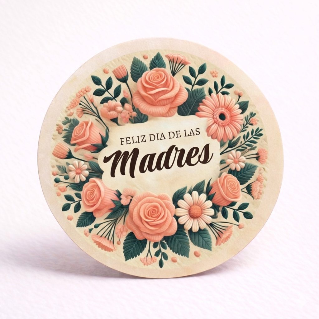 OBLEAS RELLENAS PERSONALIZADAS DISEÑ0 #0114-2 DIA DE LAS MADRES