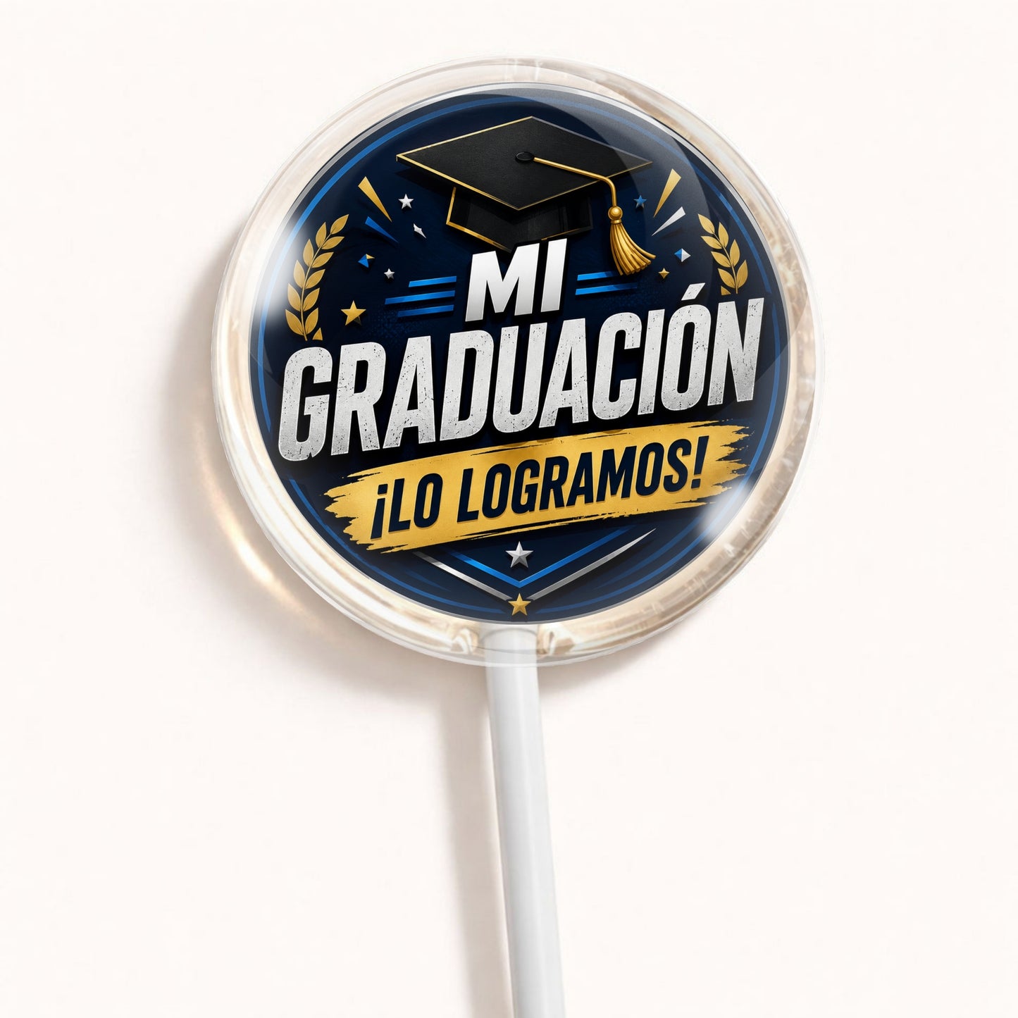 PALETAS DE CARAMELO PERSONALIZADAS DISEÑO #5672-11 GRADUACIÓN