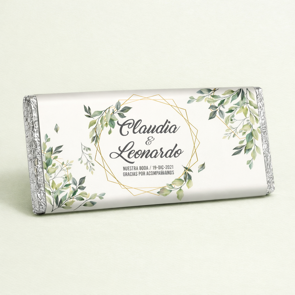 DESIGN #7741 GREEN LEAVES WEDDINGS