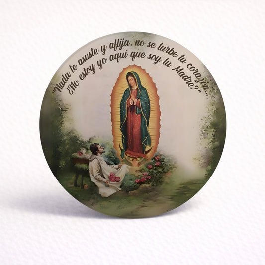 OBLEAS RELLENAS PERSONALIZADAS DISEÑO RELIGIOSO #8290-1 VIRGEN DE GUADALUPE