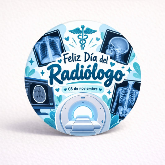 OBLEAS RELLENAS PERSONALIZADAS DISEÑO #7957-6 DIA DEL RADIÓLOGO