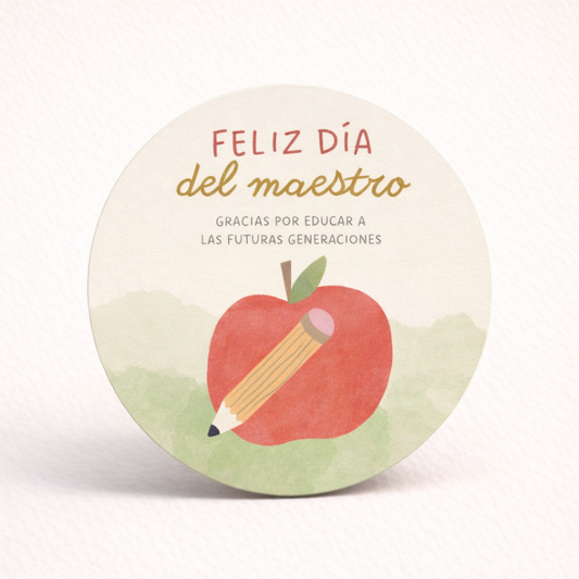 OBLEAS RELLENAS PERSONALIZADAS DISEÑ0 #2747-8 DÍA DEL MAESTRO