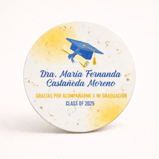 OBLEAS RELLENAS PERSONALIZADAS DISEÑO 5672-11 GRADUACIÓN