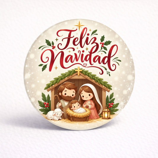 OBLEAS RELLENAS PERSONALIZADAS DISEÑO #3609-8 NAVIDAD