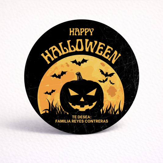 OBLEAS RELLENAS PERSONALIZADAS DISEÑO #306 HALLOWEEN