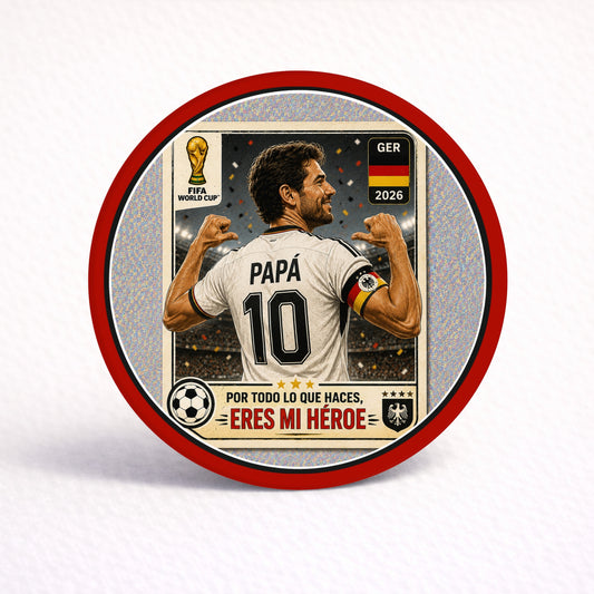 OBLEAS RELLENAS PERSONALIZADAS DISEÑO #8523-11 MUNDIAL FÚTBOL DIA DEL PADRE