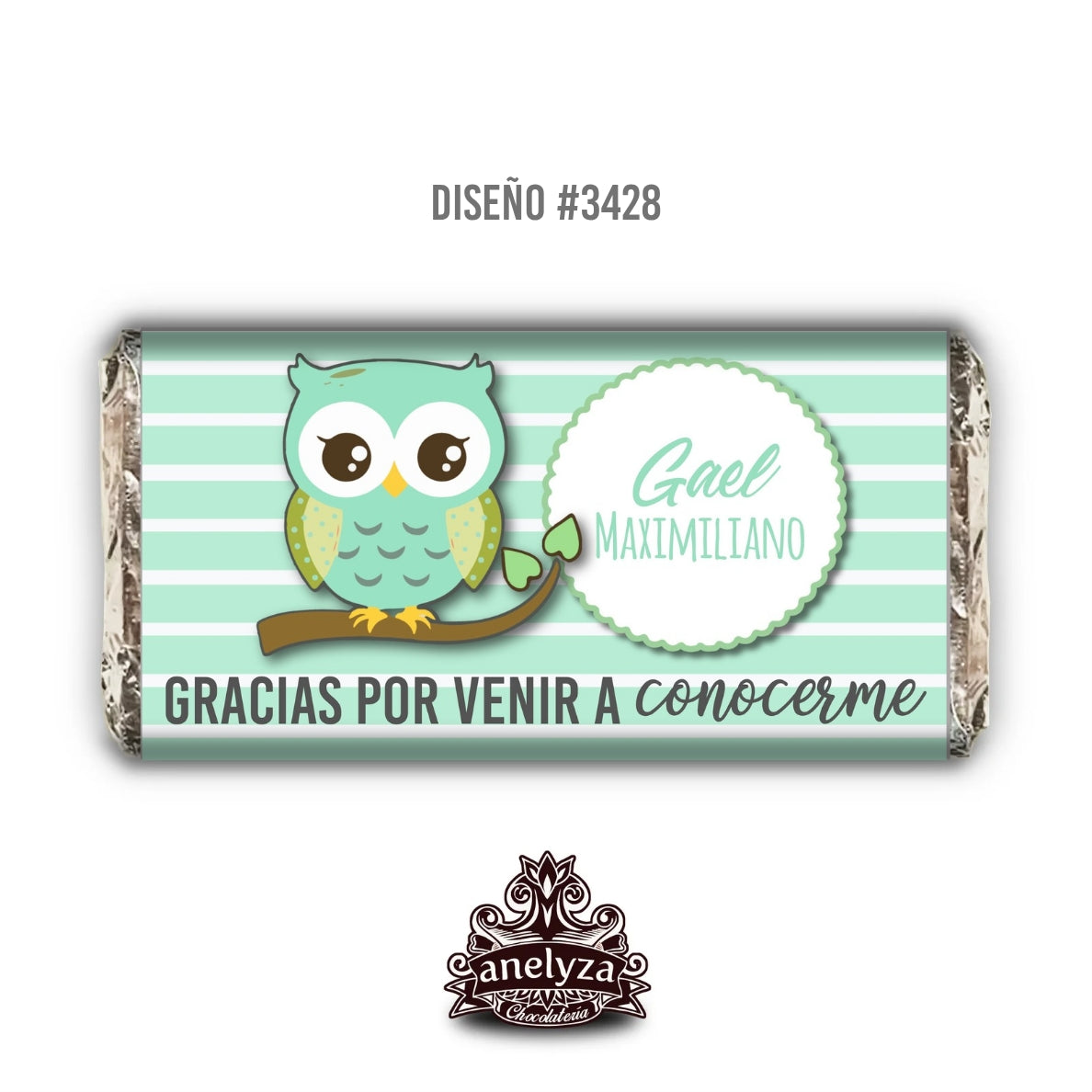 DESIGN #3428 OWL BIRTH/BABY SHOWER