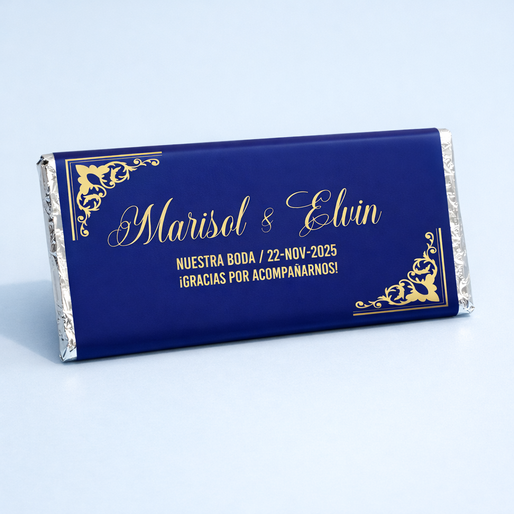 DESIGN #47540 KING BLUE WITH GOLD WEDDINGS