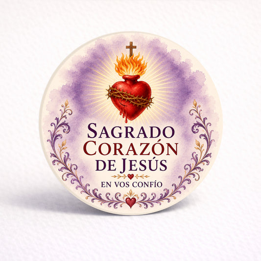 OBLEAS RELLENAS PERSONALIZADAS DISEÑO 4829-3 SAGRADO CORAZÓN DE JESÚS